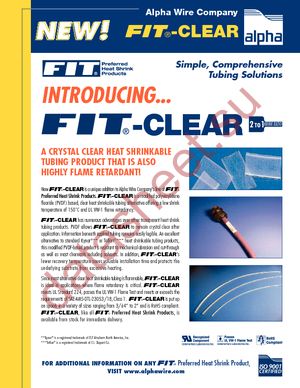 FIT-CLEAR-1 datasheet  